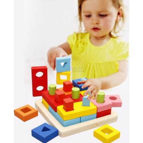 Развивающие игрушки цвета и формы HBGS China At AliExpress