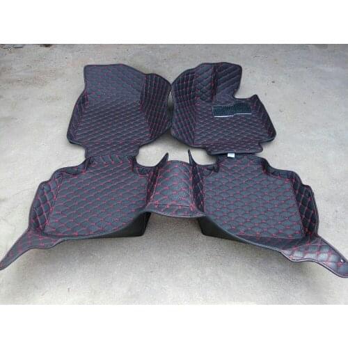 Good! Custom special car floor mats for Right Hand Drive Hyundai Santa Fe 5 seats 2012-2006 waterproof carpets for Santafe 2009