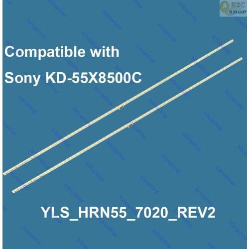 LED TV backlight strip kit 75.P3F12G001 YLS_HRN55_7020_REV2 for KD-55X8500C