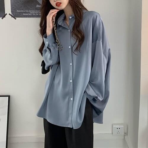 LISM Women's Oversized Shirts