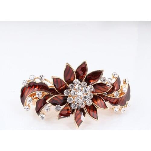Fashion crystal hair clip pins hair accessories for girl