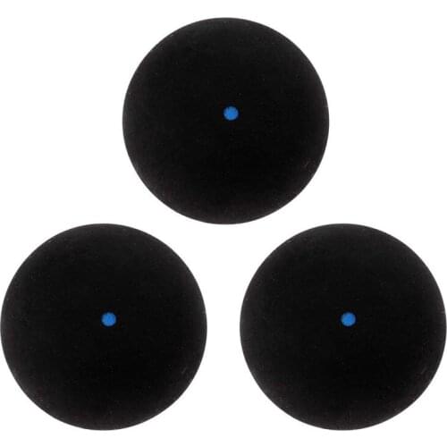 Squash Ball Blue Dots Low Speed Rubber Ball Training Competition Squash Ball