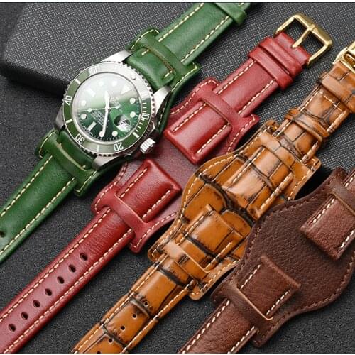 22 20mm Watch Strap For Huawei gt2 pro/2e Samsung Galaxy Watch 46mm 42mm active 2 Gear S3 Genuine Leather amazfit bip/gts2 strap