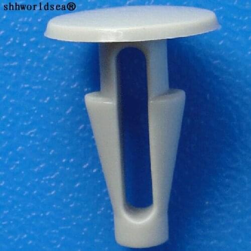 Shhworldsea apron Clip Fastener Headliner & Cowl Grille Retaining Clip for Honda#90672-671-003 Toyota#90467-08156