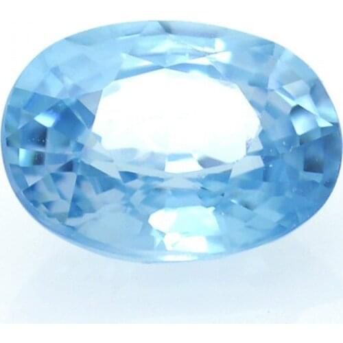 1,78 ct Blue Zircon