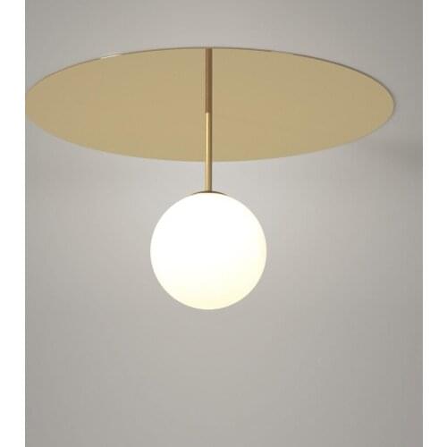 Modern and simple INS bedroom ceiling lamp American corridor aisle cloakroom porch designer net red ceiling lamp