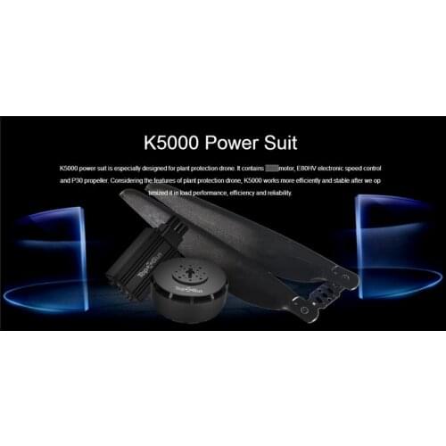 TopXGun K5000 Dynamical System M80 100KV motor 80A ESC 30inch propeller for Agricultural drone Power kit
