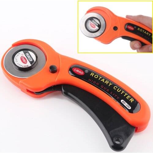 Sewing rotary cutter patching clothing fabric cutting knife clothing design cloth roller cutter tool Sewing accessories