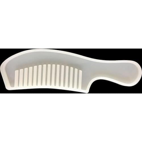 1pcs 3D Transparent Silicone Comb Mold Epoxy Resin Molds for DIY Jewelry Making Tools Jewelry Tools Accessories