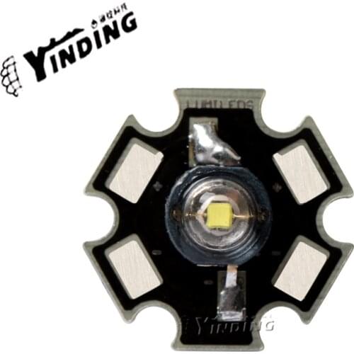 10PCS LUXEON 3W high power led lamp beads Red/Green/Blue/Yellow/Cold white light Street lamp wick