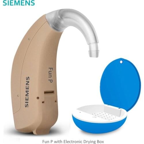 2020 Best!!! Mini 6 channels SIEMENS BTE Hearing Aid Aids Fun P for the Elderly Moderate Severe loss Mini Wireless Amplifiers