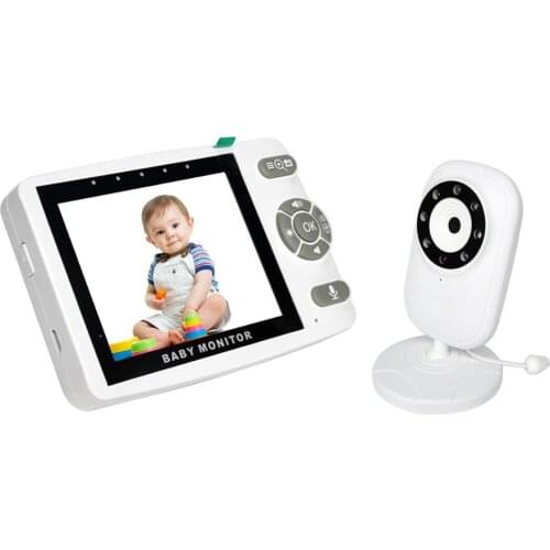 3.5 Inch Wireless LCD Display Baby Monitor Two Way Intercom Kids Camera