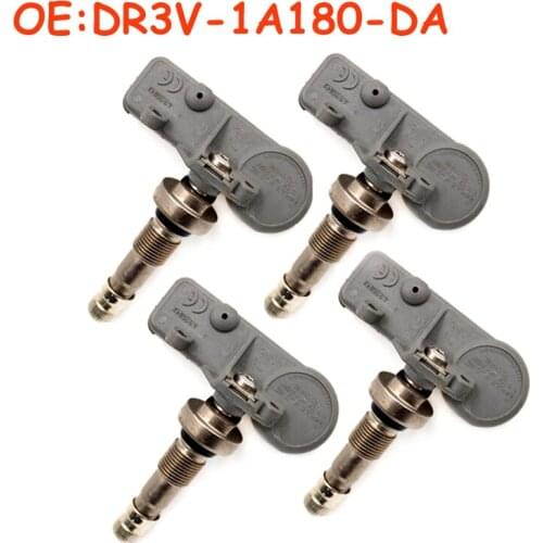4 pcs/lot New DR3V-1A180-DA DR3V1A180DA Fit For Ford TPMS Tire Pressure Monitor DR3V-1A150-DA DR3V1A150DA car accessories