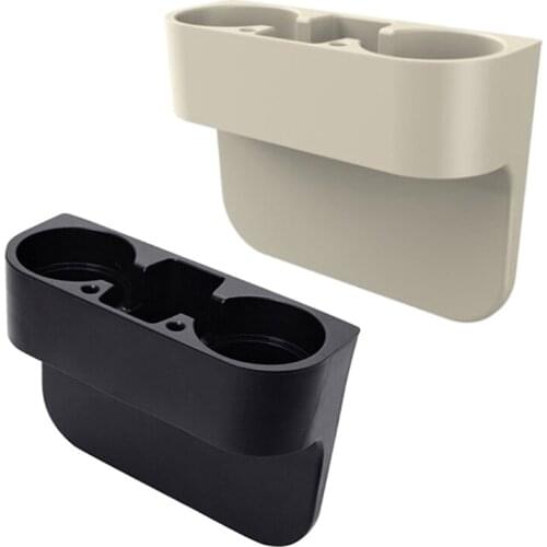 Insertion Type Car Side Storage Box Seat Pocket Console Cup Holder Side Tray Storage Box Seat