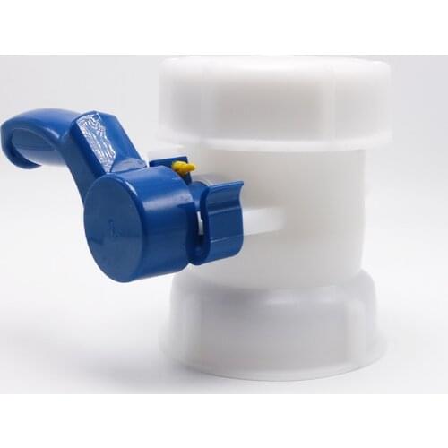 Free Shipping IBC Tank Container Inlet 4Inch 100mm To Outlet DN80 Butterfly Valve