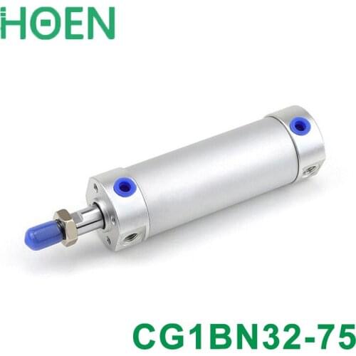 CG1BN CDG1BN series 32mm Bore 75mm Stroke CG1BN32-75 standard double acting single rod Pneumatic Air Cylinders