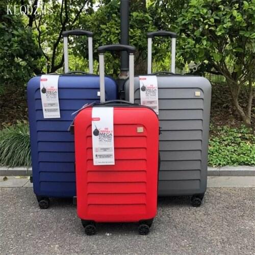 KLQDZMS ABS New Business Travel Bag 20’’25’’29Inch Personalized Trolley Luggage Wheeled Suitcase Hot Sell For Men Women
