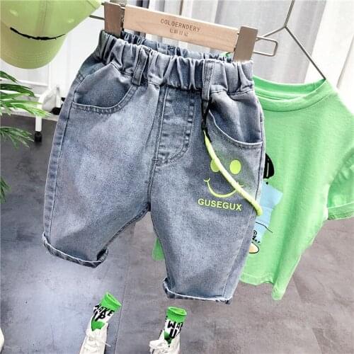 Baby Boys Deim Pants 2020 Spring Summer New Childrens Fashion Jeans Kids Boys and Girls Casual Denim Pants Toddler Cowboy Pants