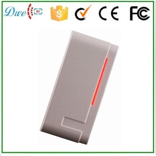 DWE CC RF Free shipping FCC certification white color 13.56mhz rfid reader wiegand 34 interface 12V for door access
