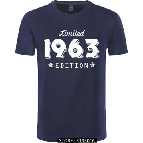 1963 Limited Edition Gold Design Mens Black T-SHIRT Cool Casual pride t shirt men Unisex New Fashion tshirt Loose Size