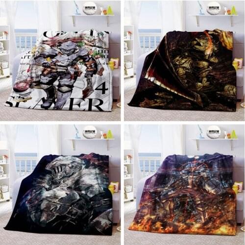 Goblinnnn Style Anime Customized Blanket Plush Velvet Warm Decoration Bed Home Throw Sofa Blankets Unisex Gifts NEW
