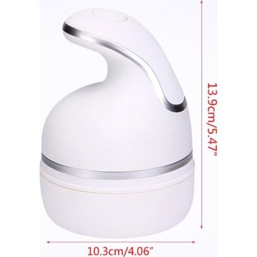 LXAF Cat Massager Electric Pet Head Massage Comb Automatic Rotating Rechargeable Massager for Cats and Dogs Reduce Hair Loss