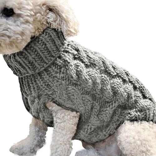 Cute Cartoon Small Dog Sweater Winter Warm Pet Clothes for Chihuahua Yorkies Pullovers Pets Clothing for Dogs Puppy Suit Outfit