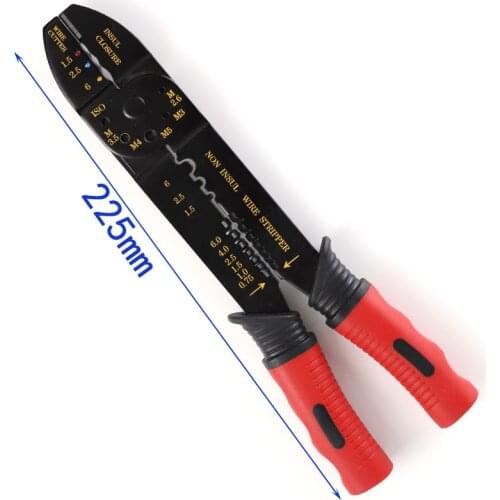 Multifunctional Tool 8" Wire Stripper Cable Stripper Electrical Wire Cutter Cable Cutting Scissor Pliers 9-14mm Hand Tools