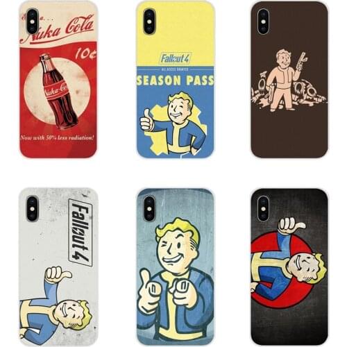 For Xiaomi Redmi 4A S2 Note 3 3S 4 4X 5 Plus 6 7 6A Pro Pocophone F1 Black Isle Studios Game Fallout Soft Transparent Skin Cover