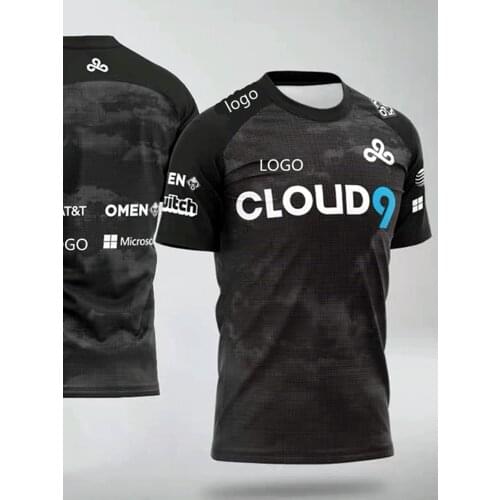 2021 C9 E-Sports Casual 3D Print T-Shirt TSM Escap T-Shirt LOL CSGO LEC LCS FNC Escap T-Shirt Comfortable Breathable Tops