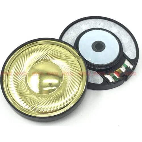 Perfect sound quality Three diaphragm unit 40mm speaker unit