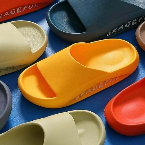 Fashion Women Slippers Summer Casual Letter Design Ladies Wear Indoor Home Slides Bathroom Shoes Mens Casual beach Sandals 2021