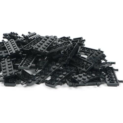 2*6point 100g/lot brick Automobile chassis wheel Traffic block DIY Building Bricks Parts Model Building Blocks Toys