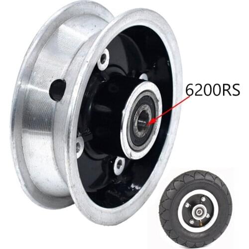 Electric Scooter Tyre Wheel Hub 8 inch Electric Scooter wheel 200x50/8"x2"Front wheel Hub