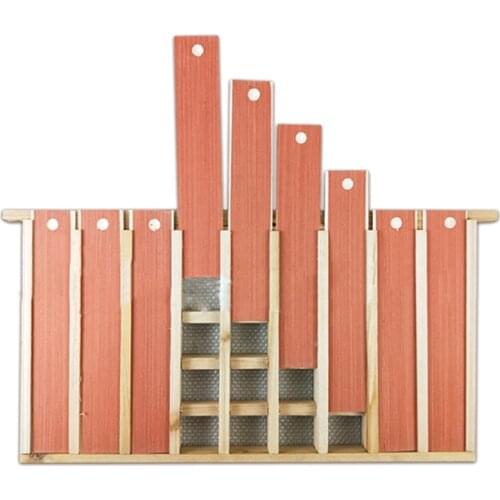 Wood Queen Bee Storage Device Beehive Cage Frame for Queen Rearing Box Kit Queen Rearing System Beekeeping Kits Apiculture Helpe