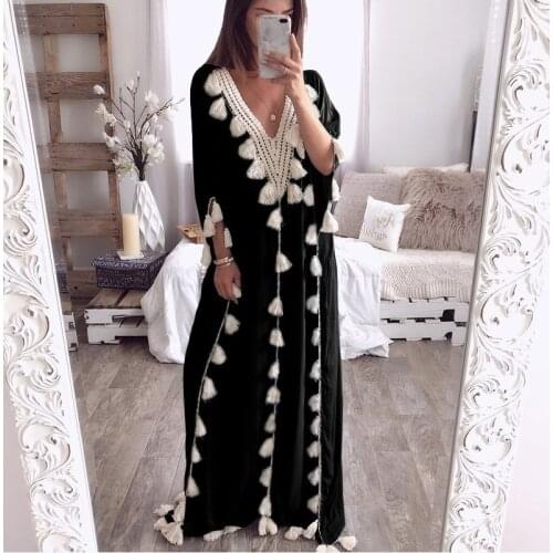 Dubai Abaya Arabic Islamic Muslim Dresses Kaftan Moroccan Evening Dress Indonesia Turkey Casual Robe Djellaba Femme 2021