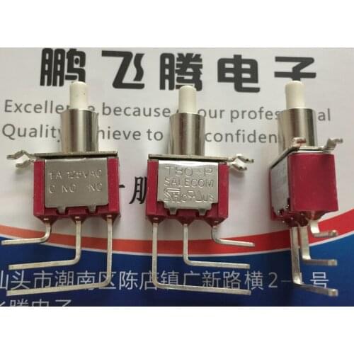 1PCS Taiwan Xinghan T80-P P8701-A5-NQ-H curved foot 3-foot button switch reset jog side touch button 1A125V