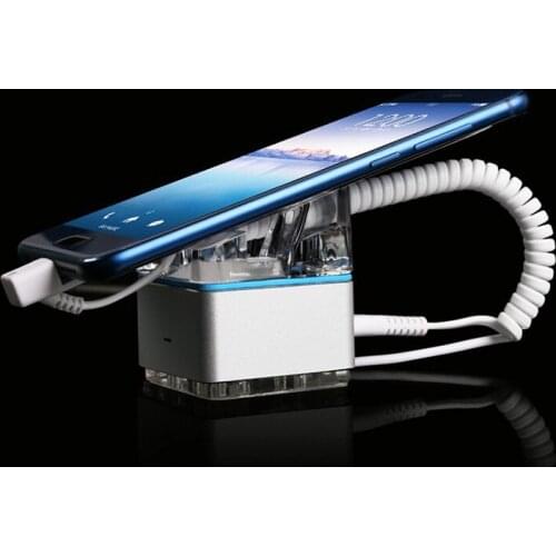 10pcs Promotion Cell phone Retail Anti Theft Alarm System Mobile Smartphone Security Display Alarm Holder charge TypeC Android