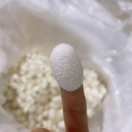 20PCS Natural Silk Cocoons Facial Skin Care Organic Silkworm Balls Purifying Whitening Exfoliating Scrub Blackhead Acne Remover