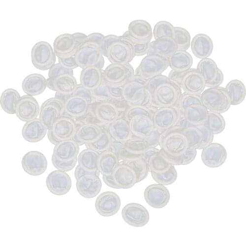 200 Packs Practical Large Latex Finger Cots Fingertip Protector for Art Perfect