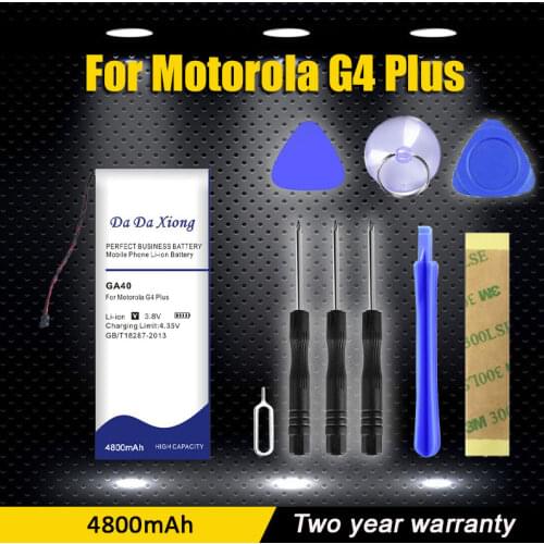 Da Da Xiong 3600mAh SNN5970A GA40 Battery for Motorola Moto G4 Plus GA40 cell phone battery