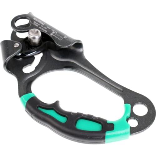 Outdoor Mountaineering Climbing Hand Ascender for 8-13mm Rope Left Hand Camping & Hiking Climbing Accessories