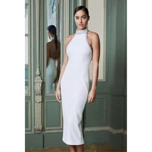 Babatique White Summer Dresses