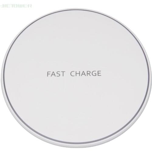 10W Qi Wireless Charger For iPhone 11/X/XS Max XR 8 Plus Fast Charge Charging Pad for Samsung S9 S10+ Note 9 100pcs