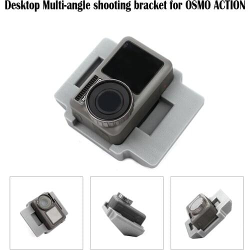 360 Degree Panorama Shoot Holder Multi-functional Multi-angle Instant Stand Mount Adapter for DJI OSMO Action/GoPro HERO6