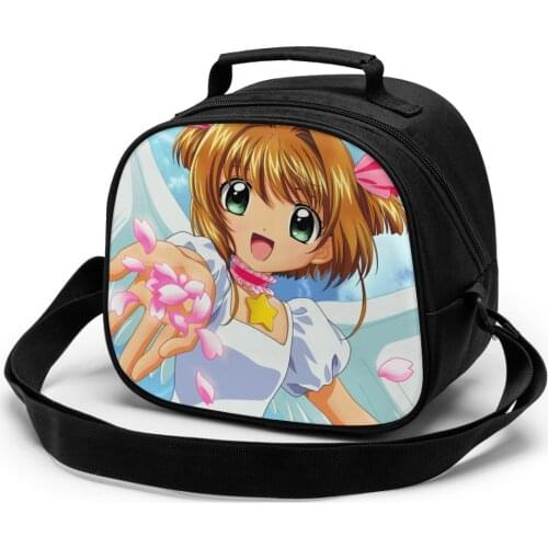 Cardcaptor Sakura,degzup Children Lunch Bag Lunch Bag Student Portable Insulated Office Lunch Box Picnic Bags