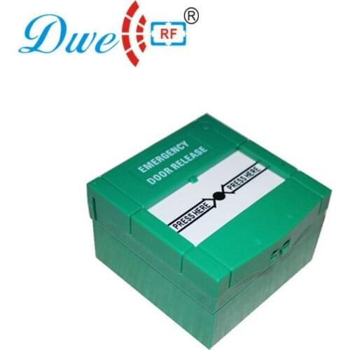DWE CC RF Access Control Accessories security systems access control resettable emergency door release exit push button