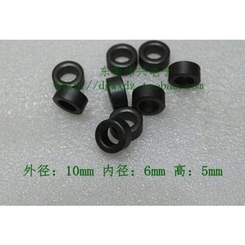 Ferrite Magnetic Ring 10*6*5 Anti-interference Magnetic Core Coil Inductance Magnetic Ring T10*6*5 Filter Wire Magnetic Ring