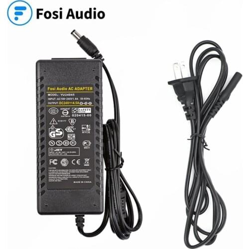 Fosi Audio 19V 4.74A Power Supply AC/DC Adapter Charger for Amplifier Laptop DAC Input 100-240V 50/60Hz