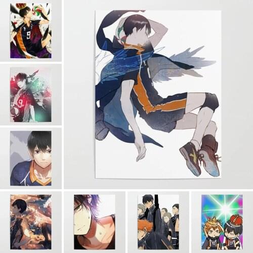 HD Print Anime Roles Canvas Painting Wall Artwork Modular Haikyuu Poster Home Decoration For Bedside Background No Frame Picture
